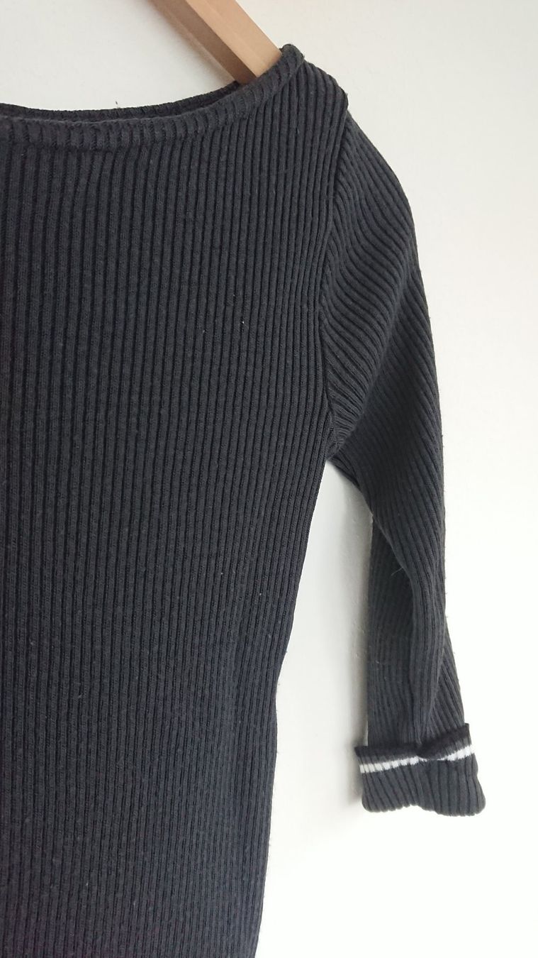 Maglioni & Felpe: Leichter Damen Pullover Gr. XS Dunkelgrau Weiss Schwarz – Usato da Hallau venduto da CHACLA 1