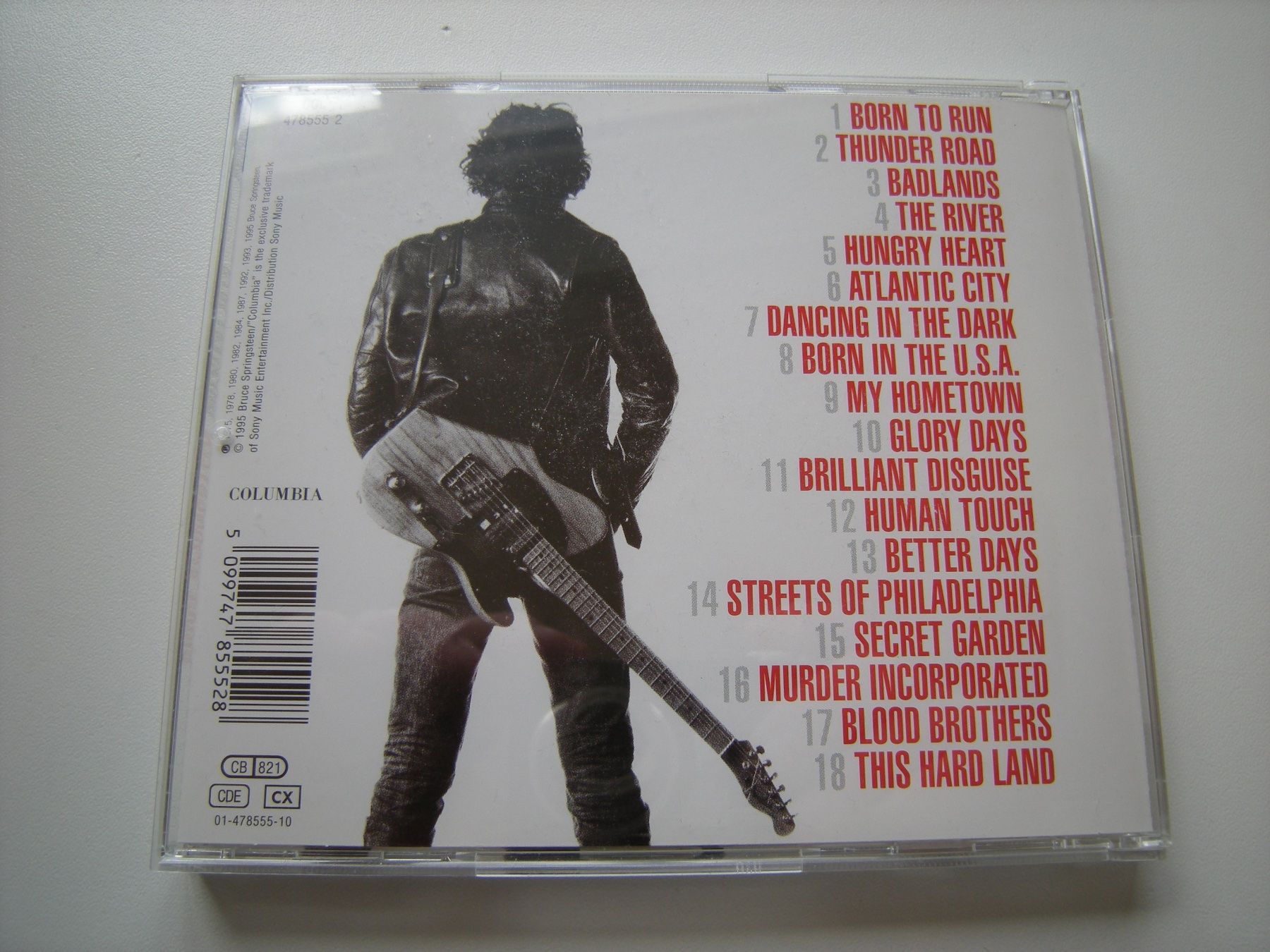 CD: BRUCE SPRINGSTEEN - Greatest Hits – Usato da Basel venduto da Ceebee62 1