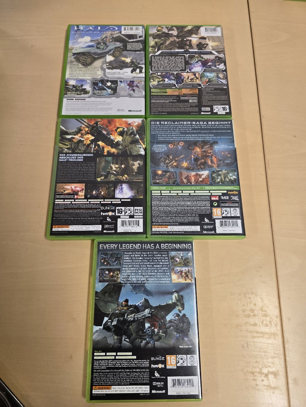 Microsoft Giochi: halo Sammlung für Xbox  – Usato da Tuggen venduto da Zweitechanceboutique 1
