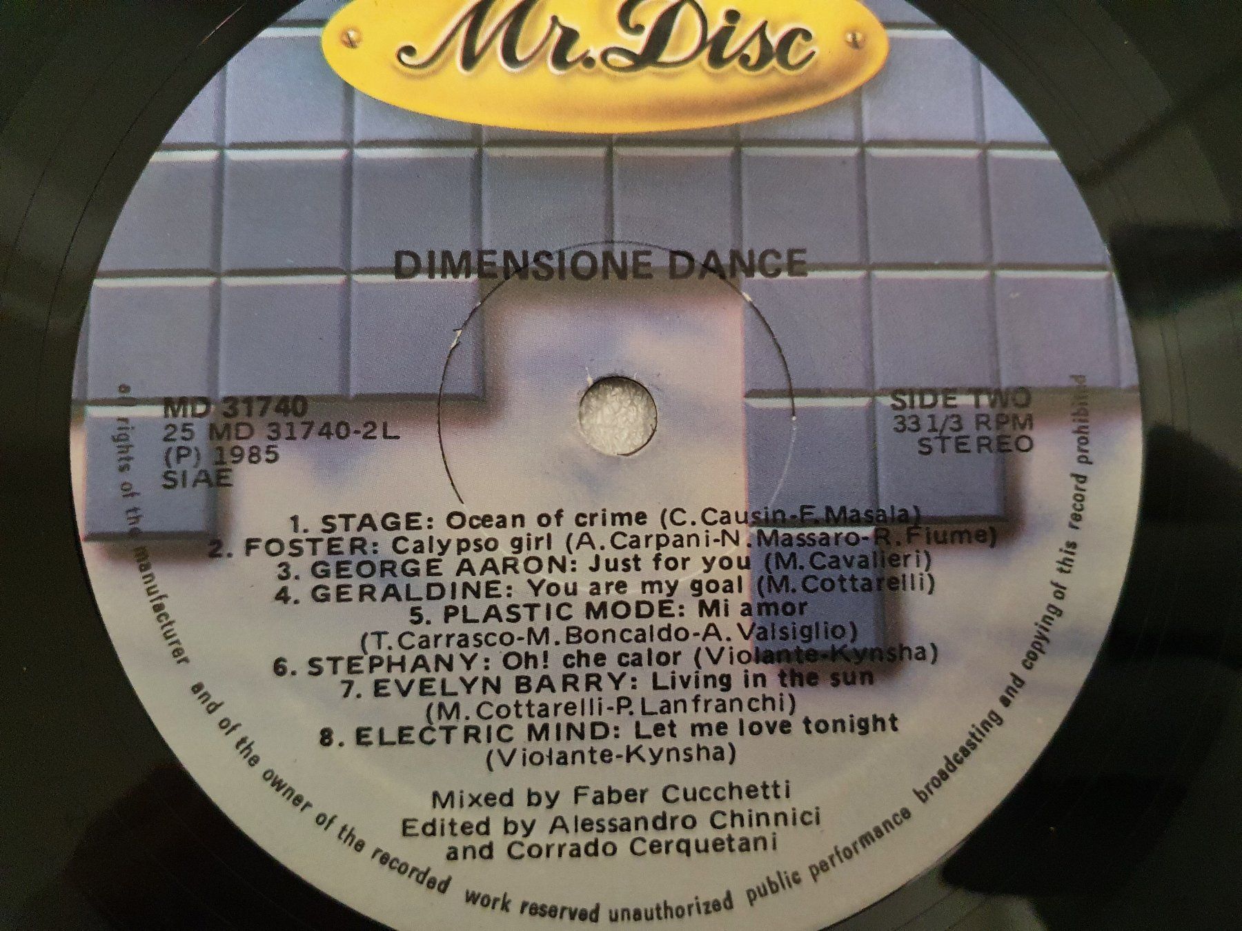 Dischi in vinile: Dimensione Dance – Usato da Uster venduto da Vinyl-Leidenschaft 5