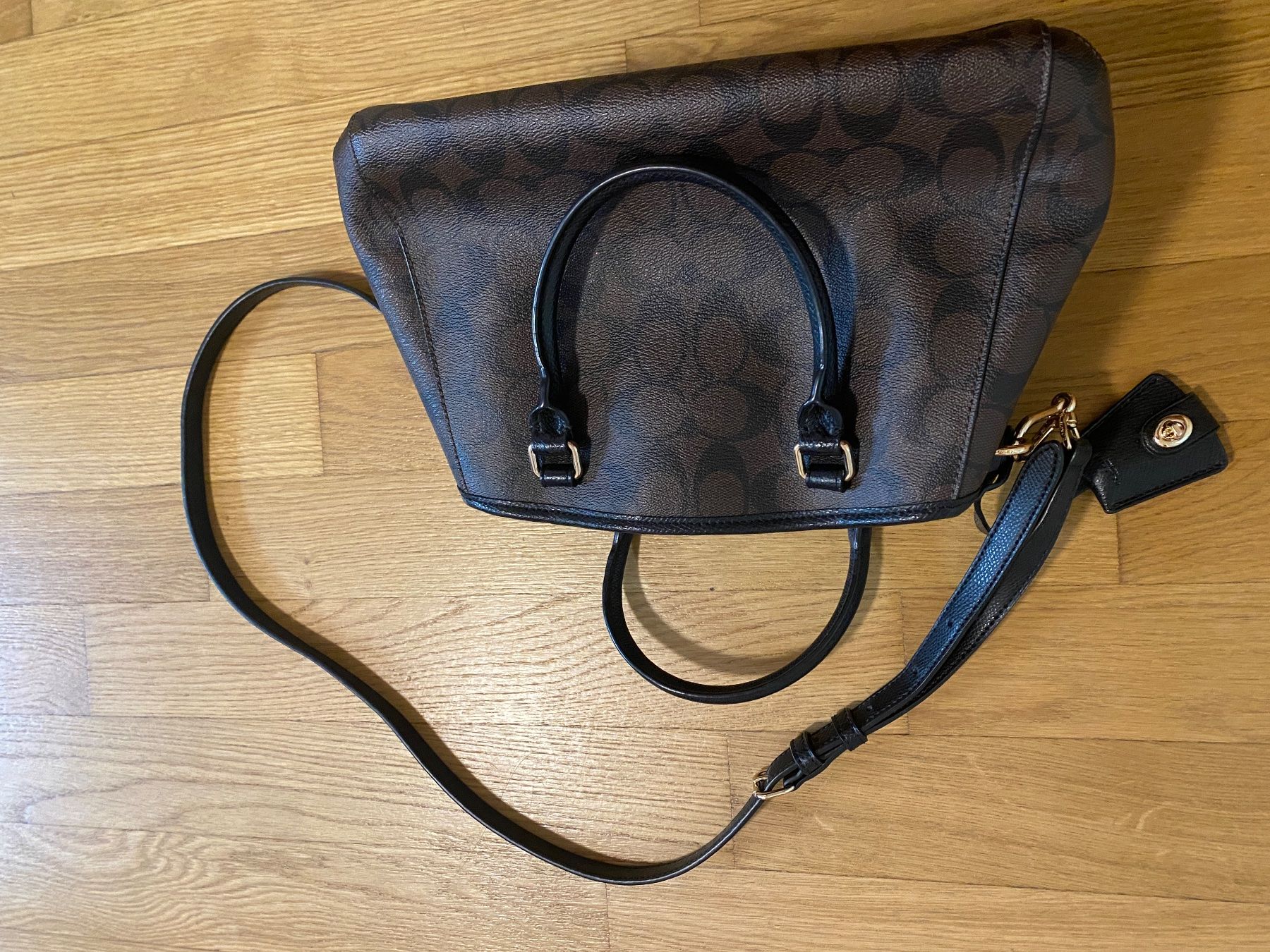 Coach Borse da donna: Coach Handtasche braun mit Logo top – Usato da Münchenstein venduto da sommerverkauf12 4