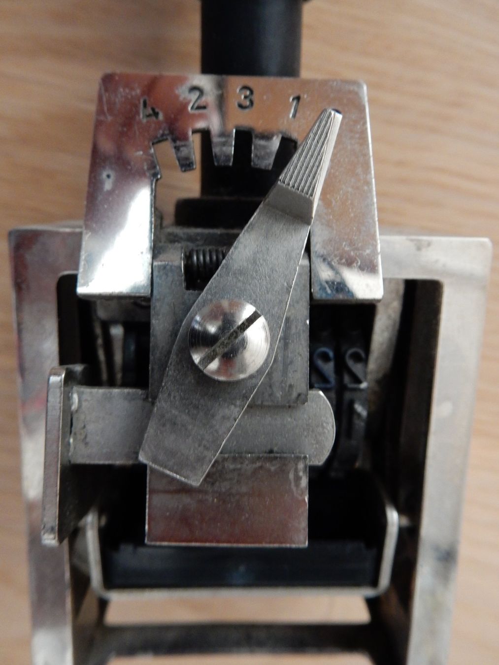 Timbri: antiker Stempel Speckert + Klein zum Nummerieren – Usato da Jona venduto da simongarden 2