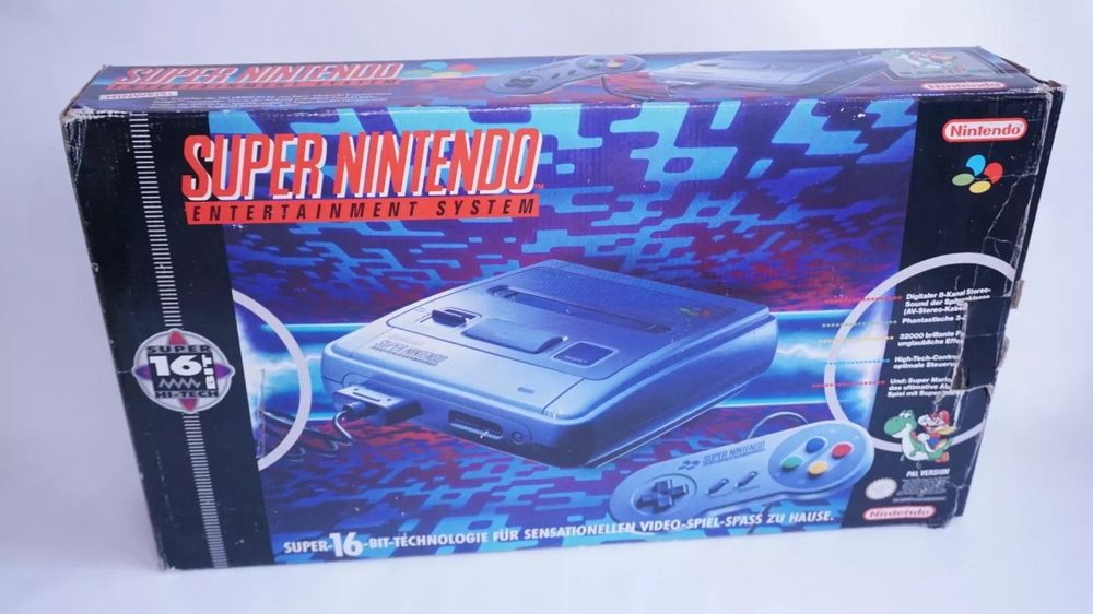 Nintendo Giochi: Super Nintendo SNES in OVP mit Super Mario World – Usato da Schaffhausen venduto da thugNme