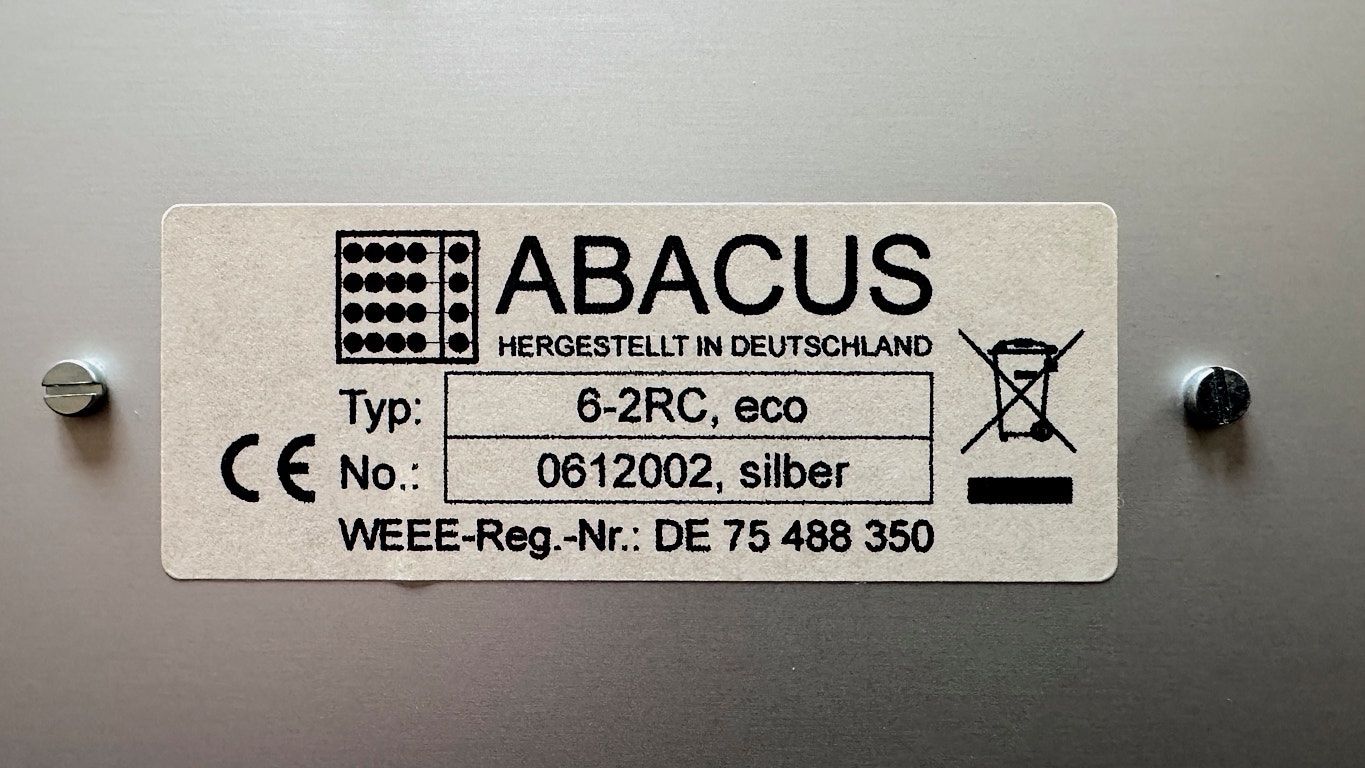 Amplificatori: ABACUS electronics 6-2RC high-end Vorverstärker – Usato da Basel venduto da daneber01 1