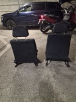 Siège automobile tissu noir bon état 2 pièces vr6