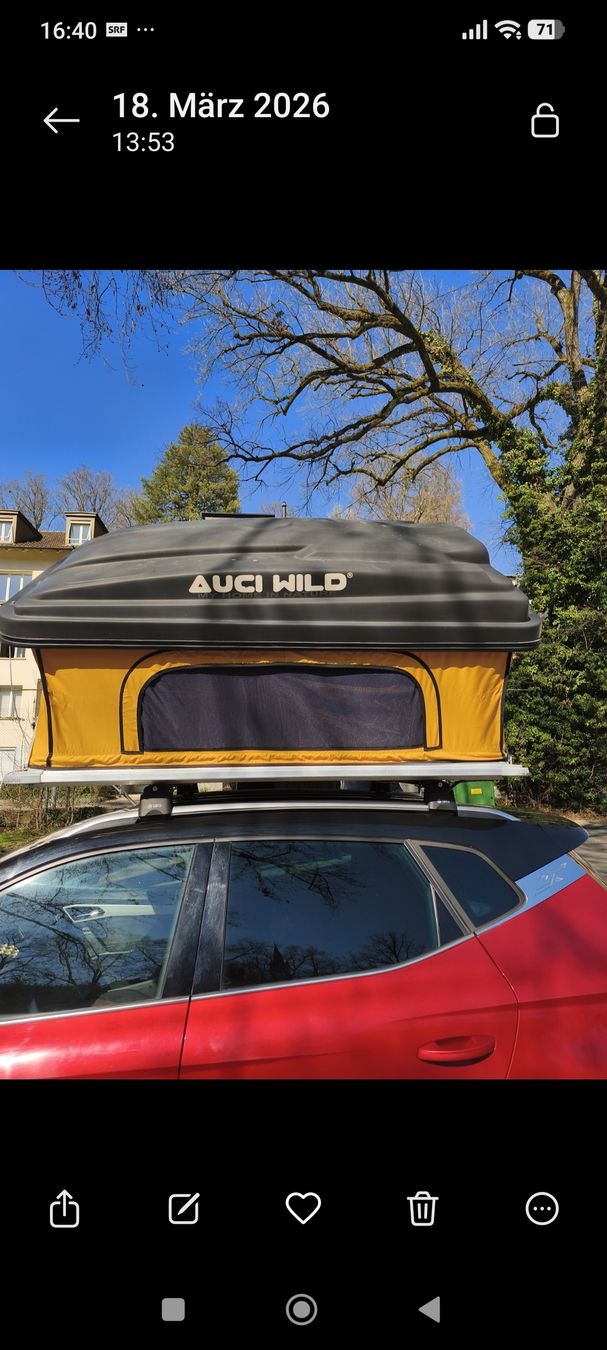 Tentes: Autodachzel Hartschale – Neuf (Voir description) à Bern par KarolineI