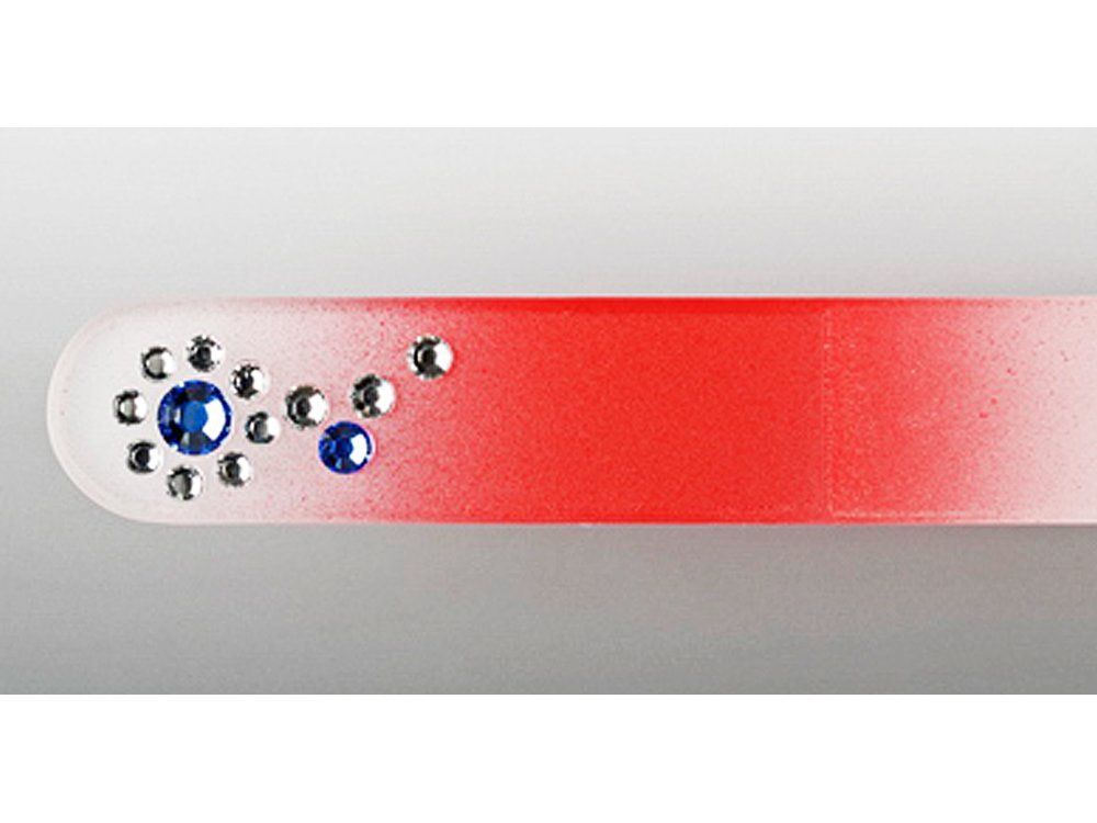 Manicure: Glasnagelfeile mit Swarovski Steine – Nuovo e nell'imballaggio originale da Mosnang venduto da Glascom2