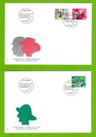 1989 - 1994 FDC Berufe I + II + III alle blanco SBK 41.--