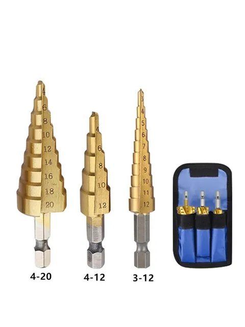 Tutti gli attrezzi: Stufenbohrer titannitriert Ø 4 - 20 mm – Nuovo e nell'imballaggio originale da Kehrsatz venduto da ba-ch