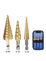 Stufenbohrer titannitriert Ø 4 - 20 mm