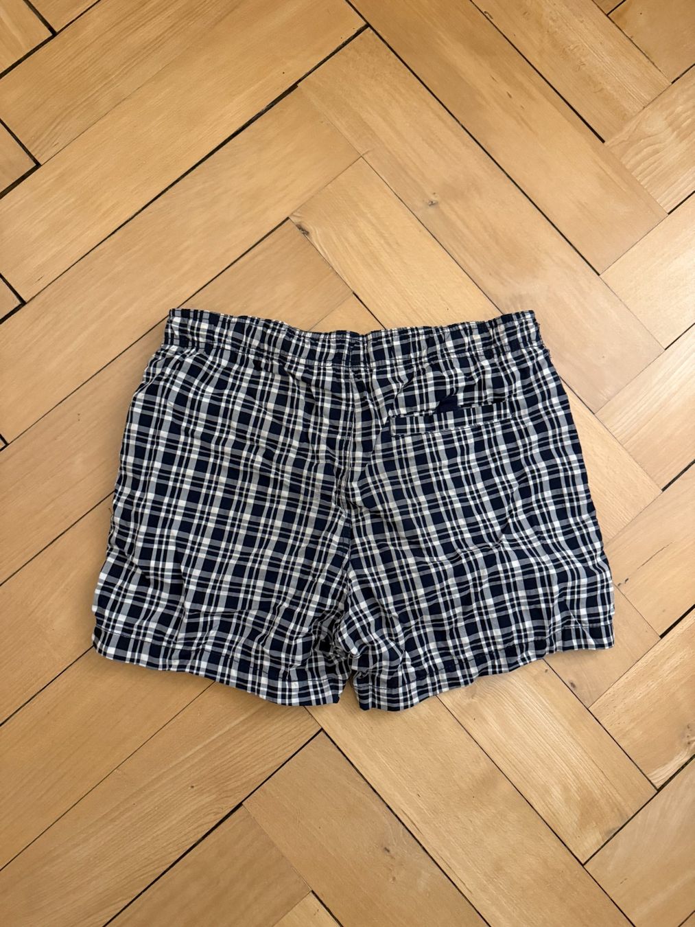 H&M Costumi da bagno: Badehose dunkelblau-weiss kariert S – Usato da Zürich venduto da Diazaio 2