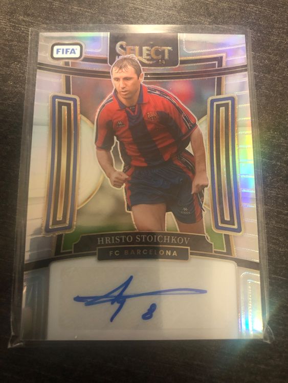 STOICHKOV LÁMINA POSTAL FC. BARCELONA BALÓN DE ORO 1994 SPORT 30x21 EUR