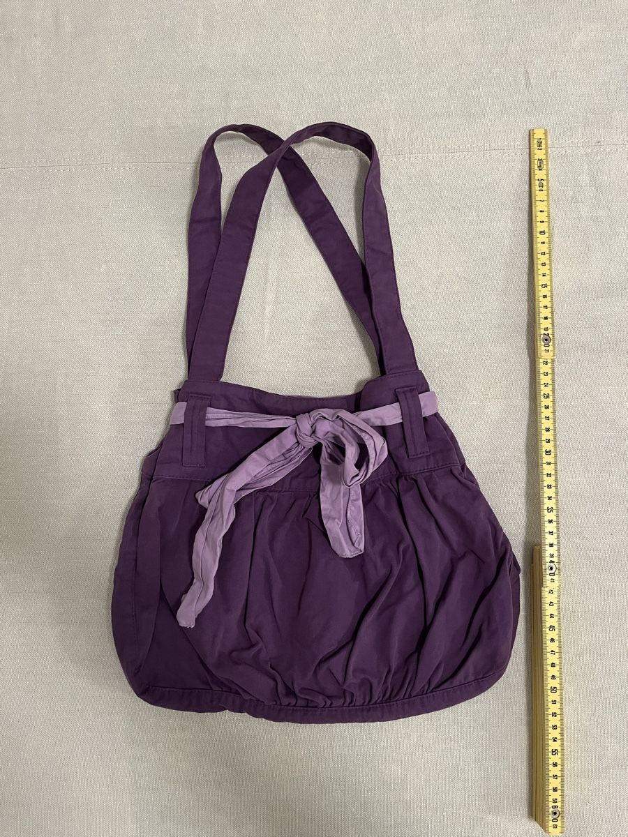 Brandy Melville Borse da donna: Borsa Brandy Melville con fiocco viola e lilla – Nuovo (secondo la descrizione) da Mendrisio venduto da cost.del