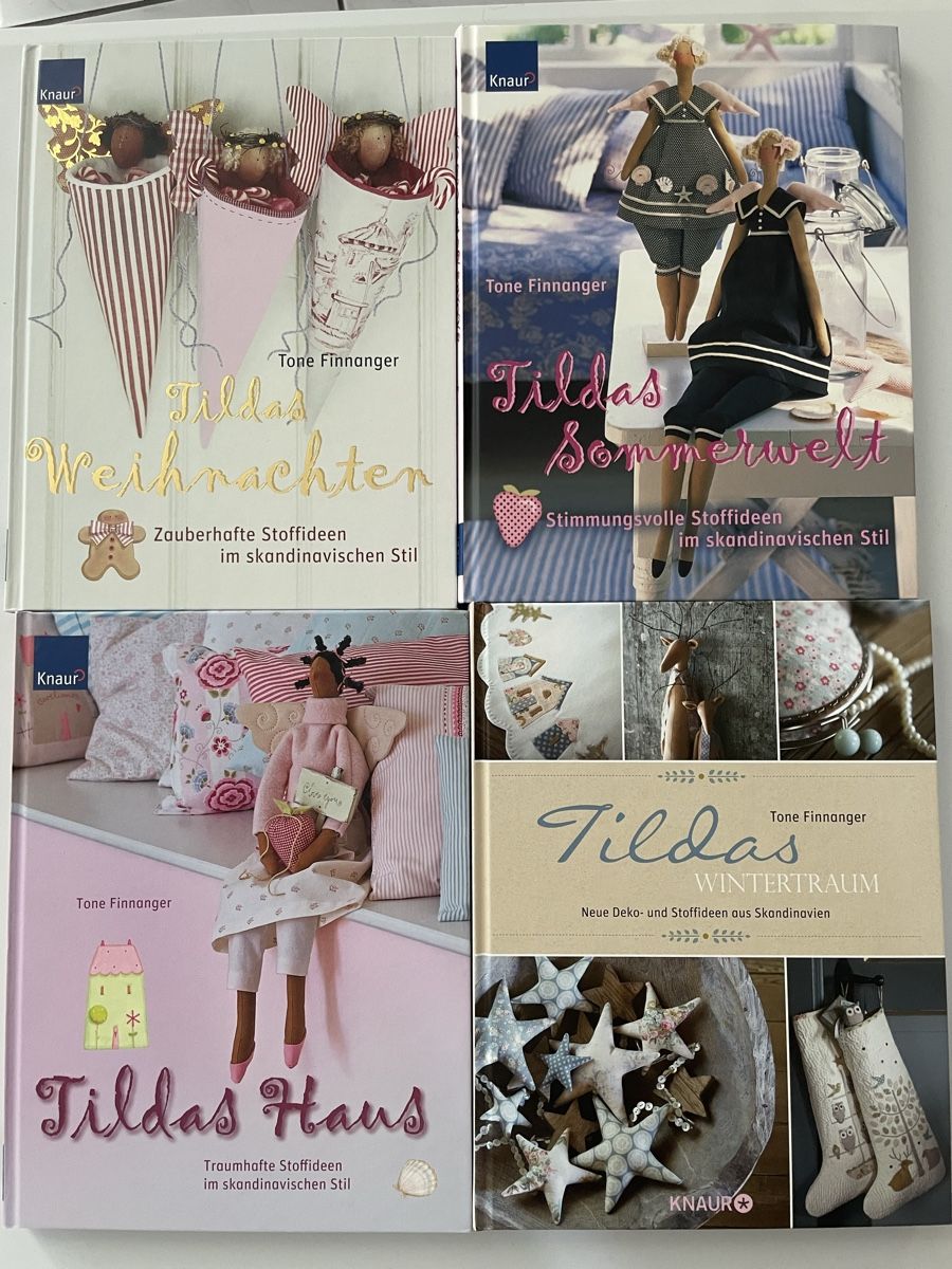 Libri: 4x Tone Finnanger Tildas Buch Collection – Usato da Menziken venduto da FS-Creativity