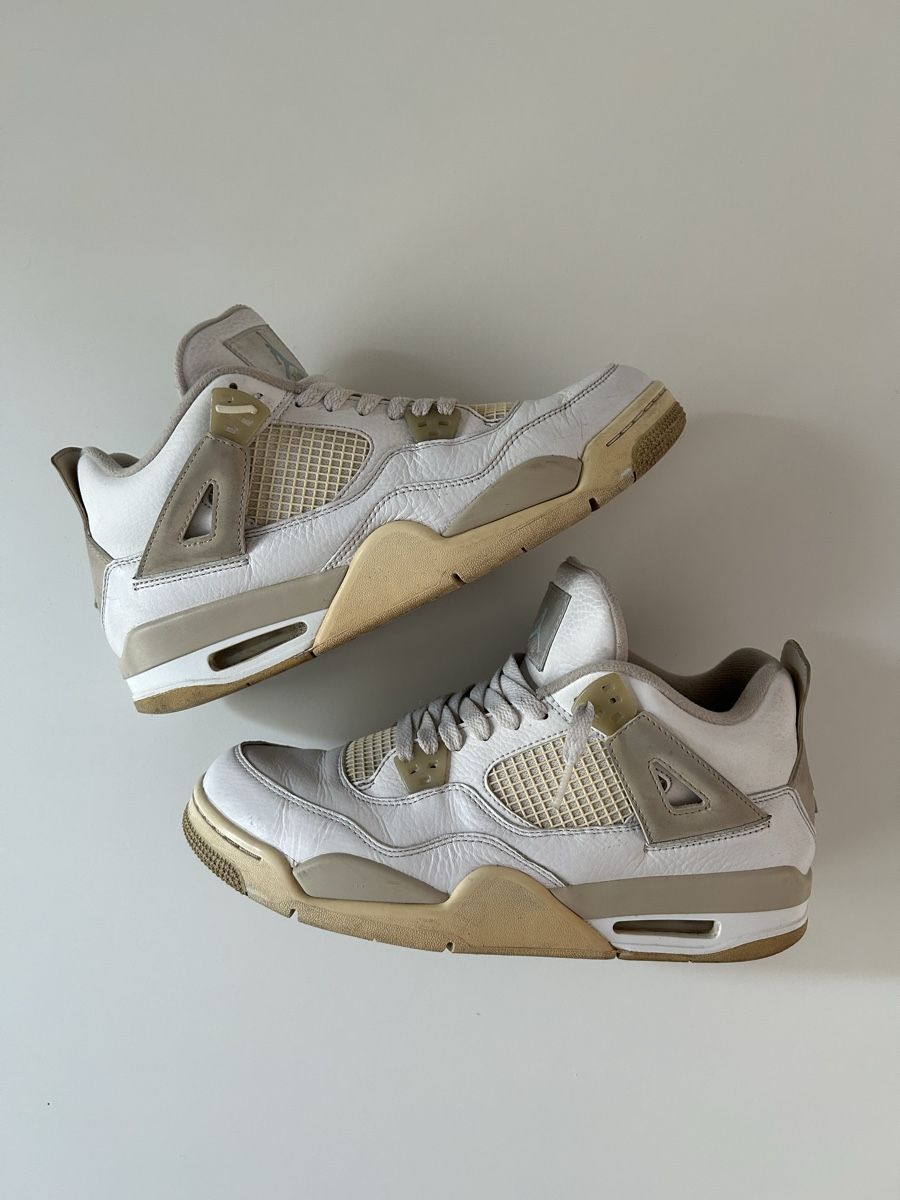 Jordan Herrenschuhe: Air Jordan 4 Retro GS 'Linen' 2017 – Gebraucht aus Gockhausen von pierrezhh