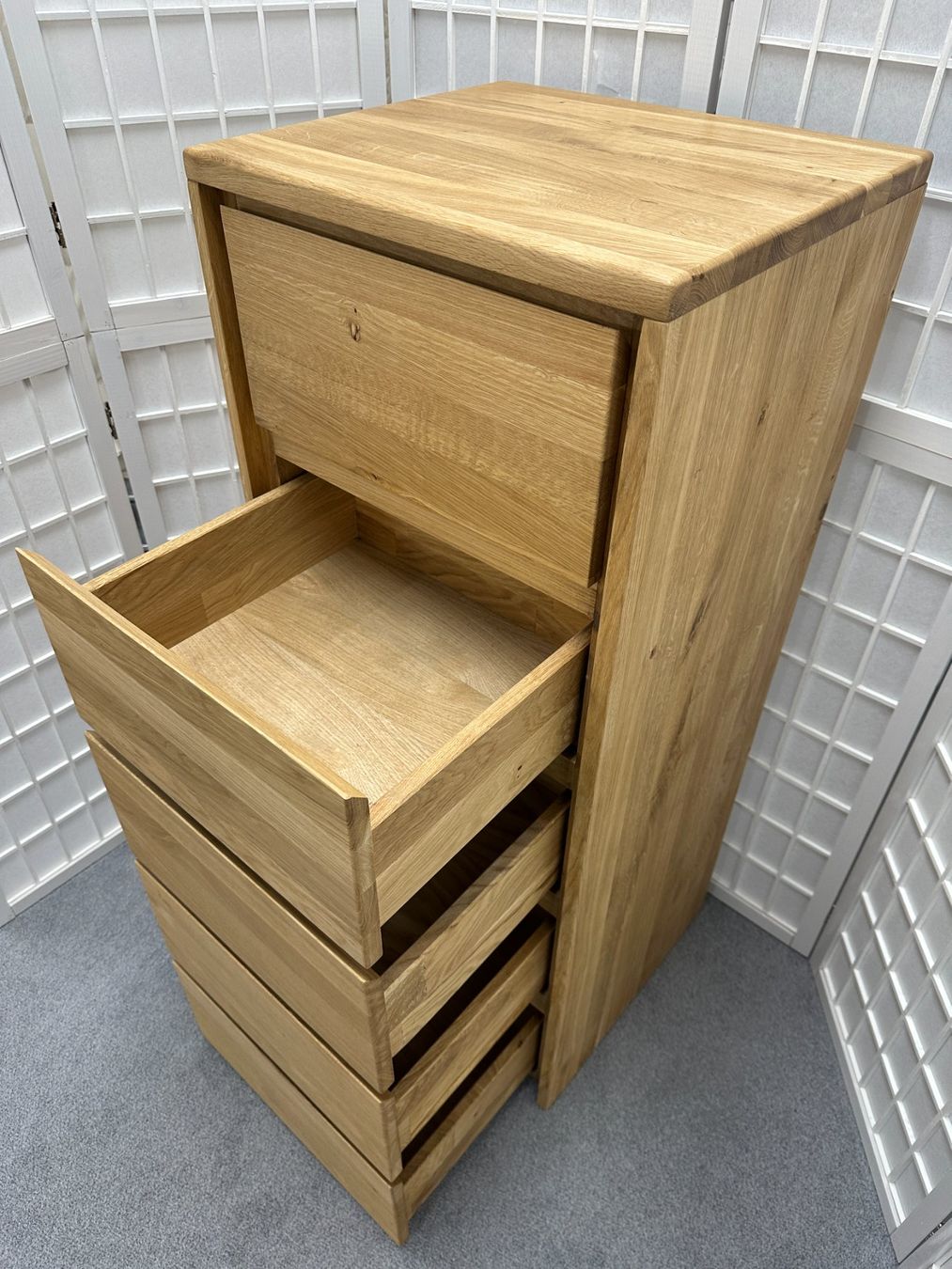 Cassettiere: Kommode RÖDVIG Wildeiche massiv 47 x 113 cm – Nuovo e nell'imballaggio originale da Unterentfelden venduto da moebelrufli 3