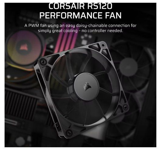 Corsair Ventilatoren: Corsair RS120mm PC-Lüfter, 2Stück – Neu (gemäss Beschreibung) aus Gunzgen von flyhirsch60 1