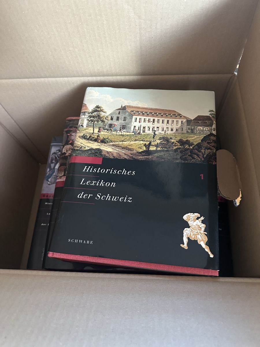 Libri: Historisches Lexikon der Schweiz HLS  – Usato da Basel venduto da eucalyptica
