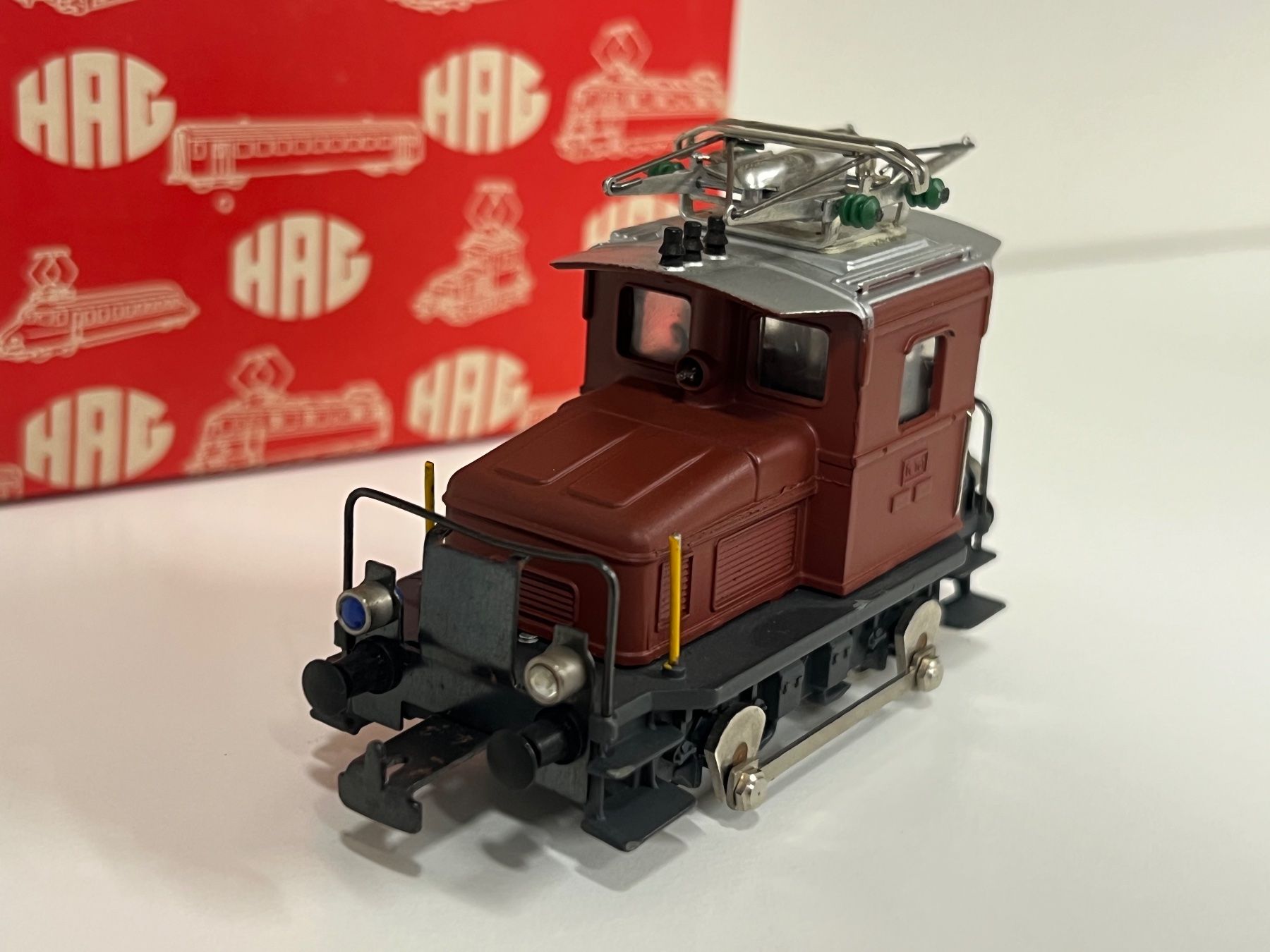 Hag Modellini di ferrovie: Hag Rangierlokomotive TE 101 Nr. 131 – Usato da Geroldswil venduto da TopTrain54 2
