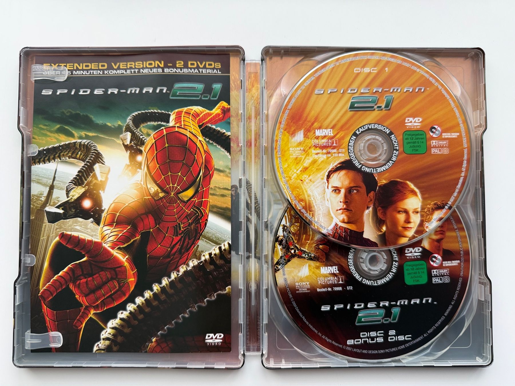 Tutti i DVDs: Spidermen 2.1 - Steelbook - 2 Disc Extended Version – Usato da Zürich venduto da Kue_Zuerich 1