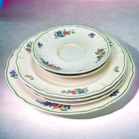 Villeroy & Boch Mettlach 1748 Alt Strasbourg Lot 6 assiettes