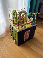B. toys Motorikwürfel aus Holz Zany Zoo mit Tieren gebraucht