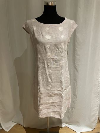 Leinenkleid rosa Gr. M