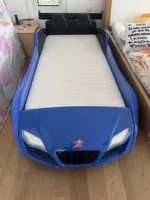 Autobett Gencecix TV8-105 blau mit LED Beleuchtung