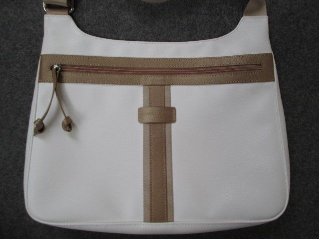Longchamp Borse da donna: Longchamp - Umhängetasche Canvas Textil mit Leder – Usato da Wetzikon ZH venduto da icewear 1
