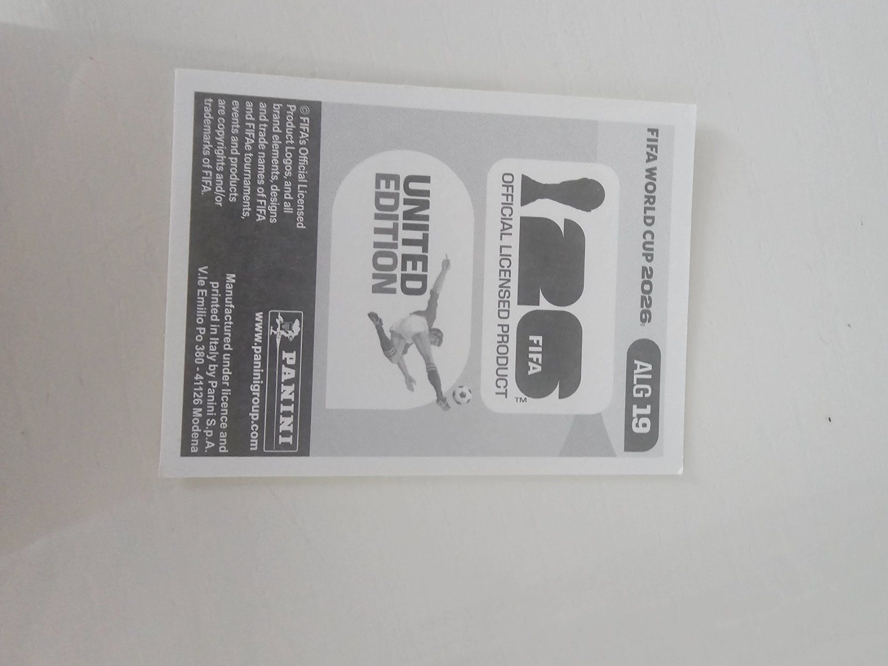Panini Carte collezionabili: ALG 19 – Usato da Pregassona venduto da sig_6v2k 1