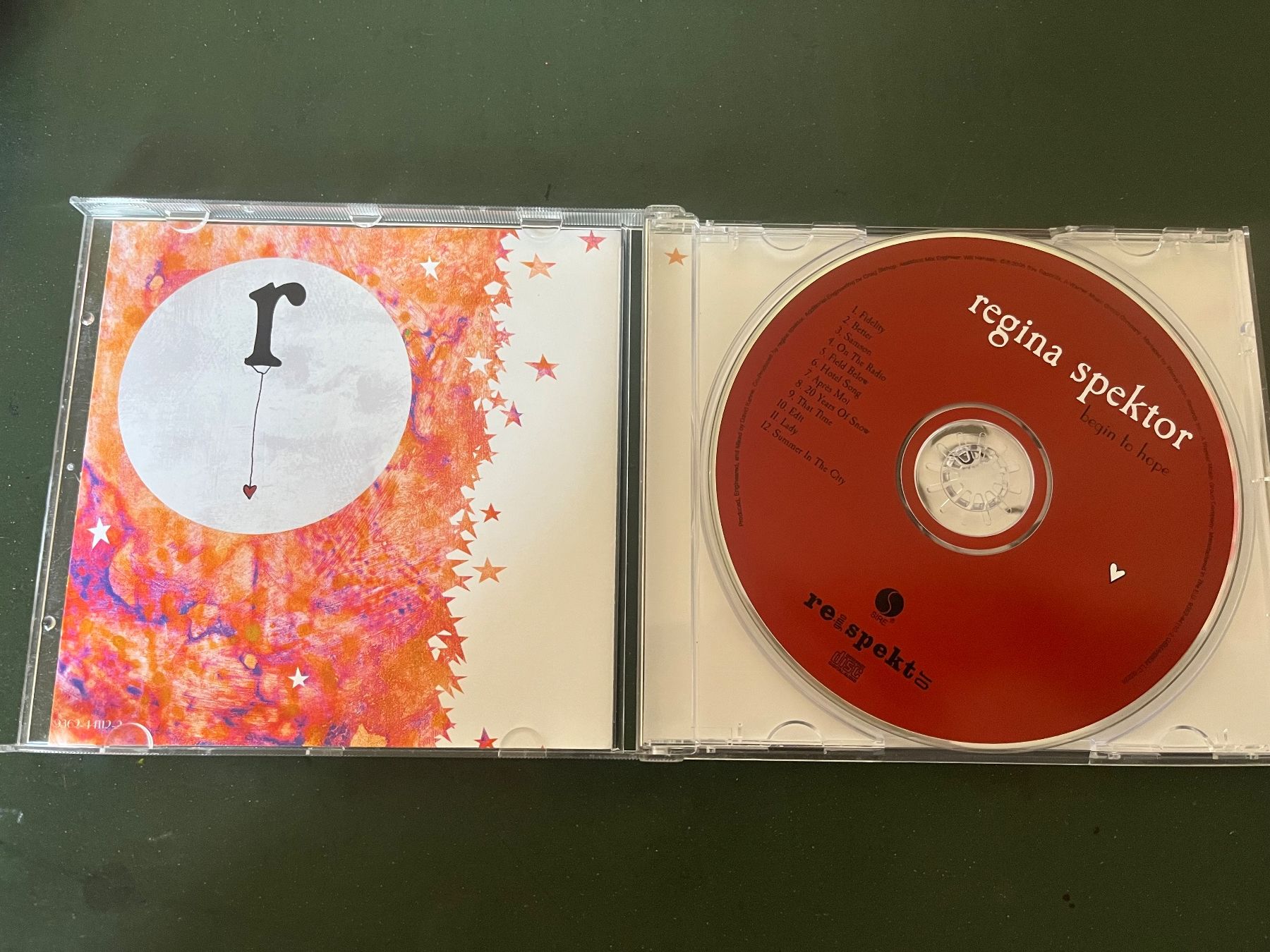 CD: Regina Spektor - Begin to Hope CD – Usato da Brugg AG venduto da corkycanada 2