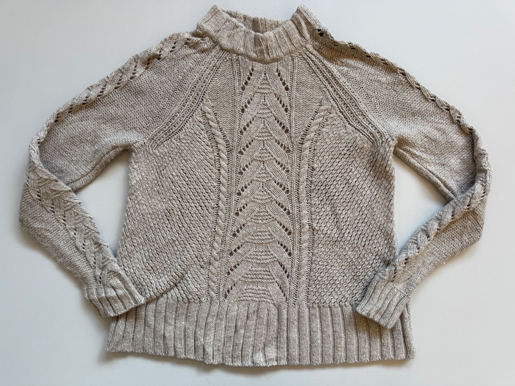 Maglioni & Felpe: LOFT pullover cable knit Women Sz S – Usato da Neuchâtel venduto da _Easy_to_Find_