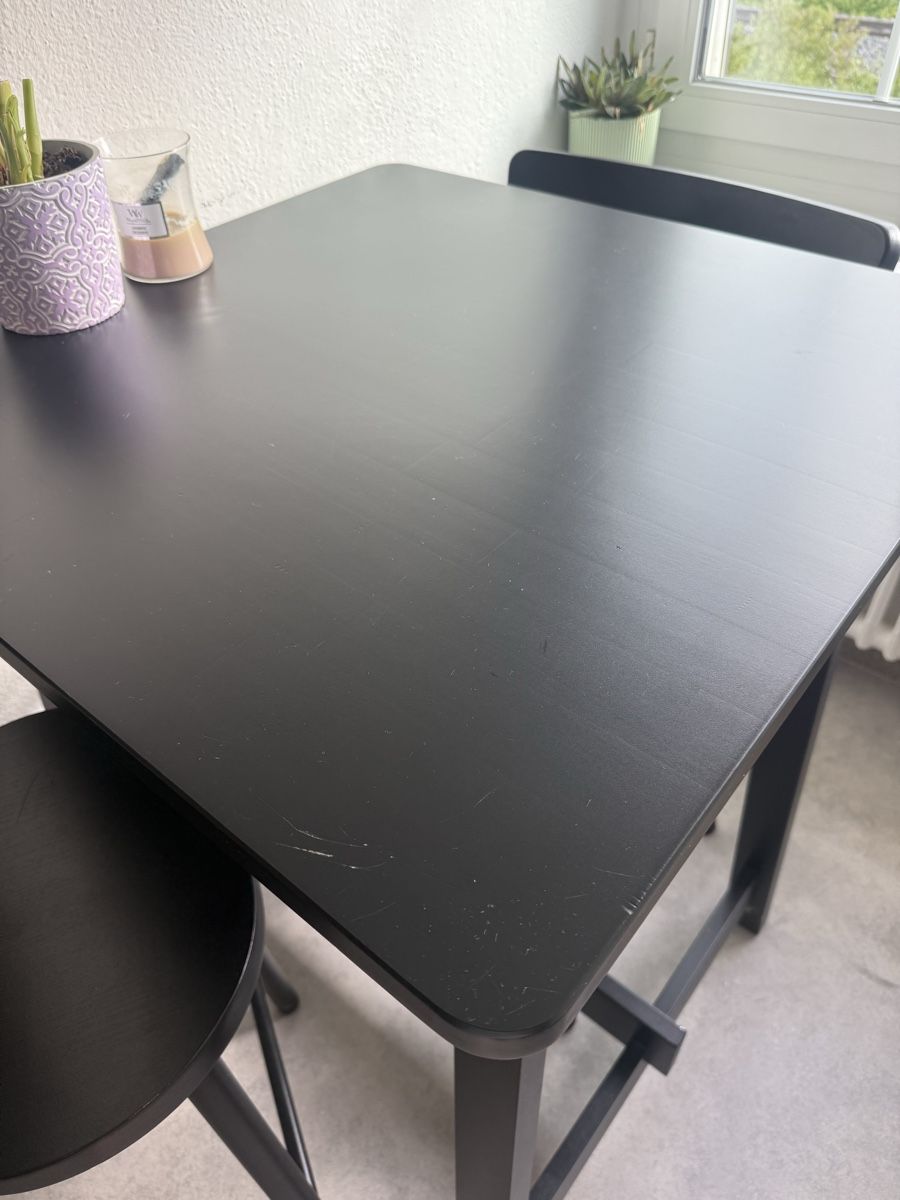 Ikea Hocker: Bartisch und Hocker – Gebraucht aus Zollikon von lorenabuehler 2