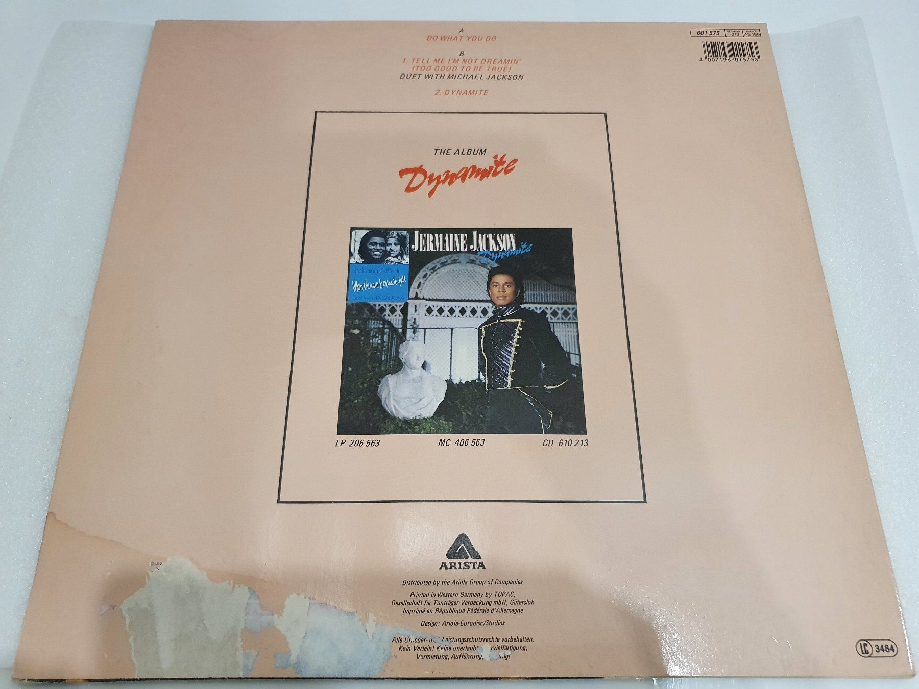 Dischi in vinile: Jermaine Jackson – Do What You Do – Usato da Uster venduto da Vinyl-Leidenschaft 1