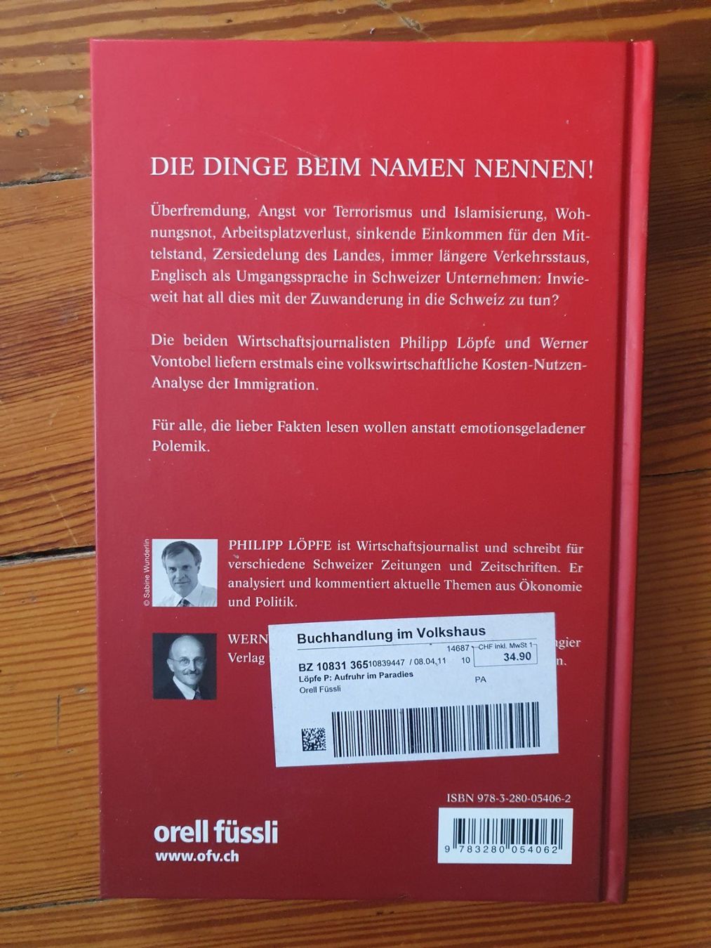 Bücher: Aufruhr im Paradies – Neu (gemäss Beschreibung) aus zürich von tachilina 1