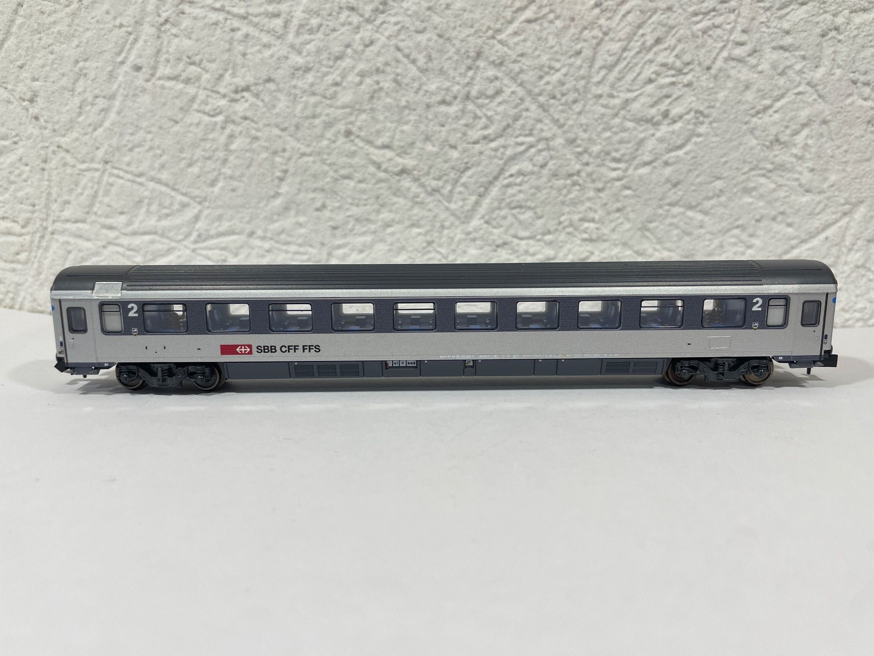 Trix Modellini di ferrovie: Minitrix 15653 SBB EC 2.Klasse mit LED Innenbeleuchtung – Nuovo (secondo la descrizione) da Wilderswil venduto da Modellbahn-Shop-Moll 3