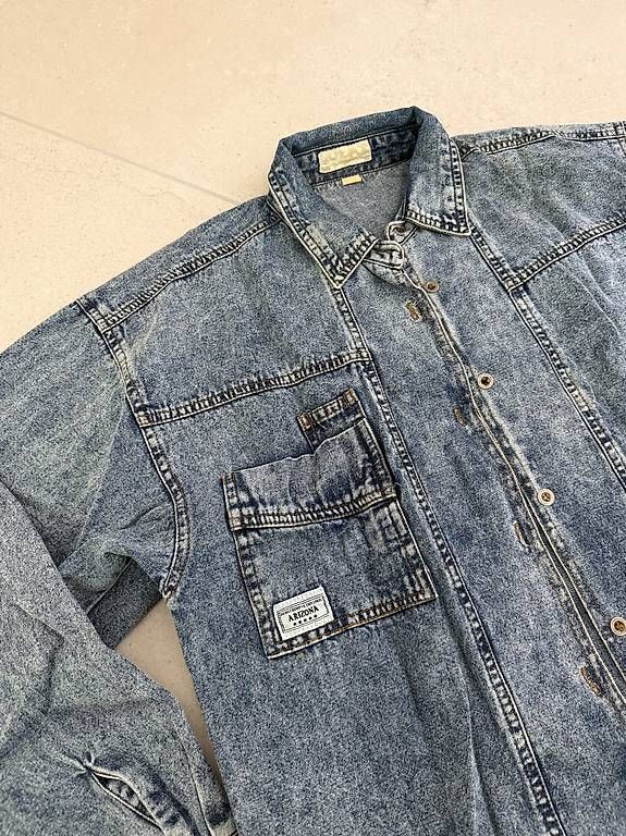 Blusen: Vintage Denim Bluse Gr. S – Gebraucht aus Merlischachen von GlamGarb 2