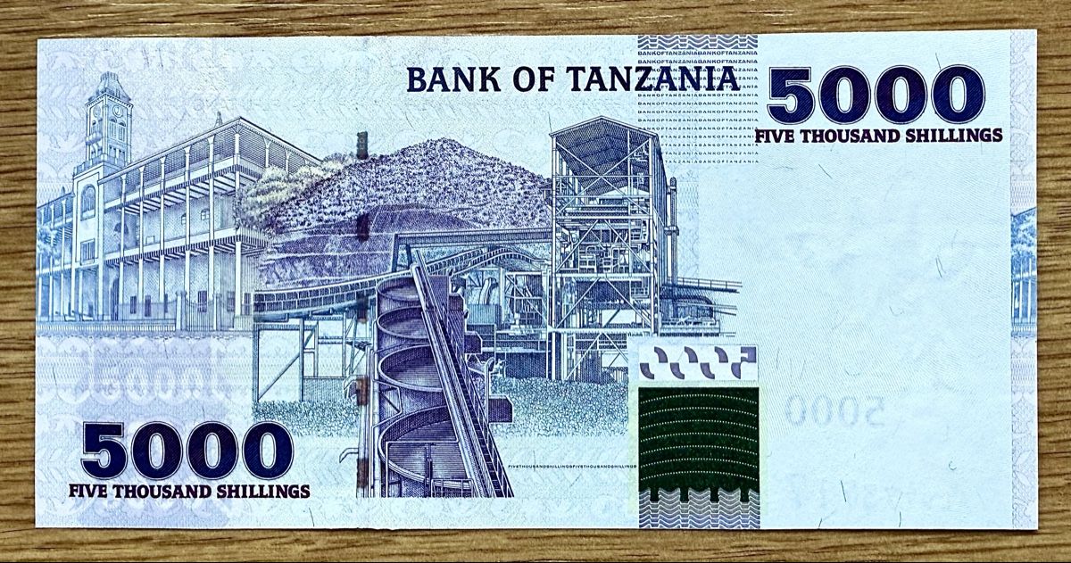 Banconote: 5000 Shilingi Tansania 2003!!! UNC!!! – Nuovo (secondo la descrizione) da Oberentfelden venduto da NunoLouro 1