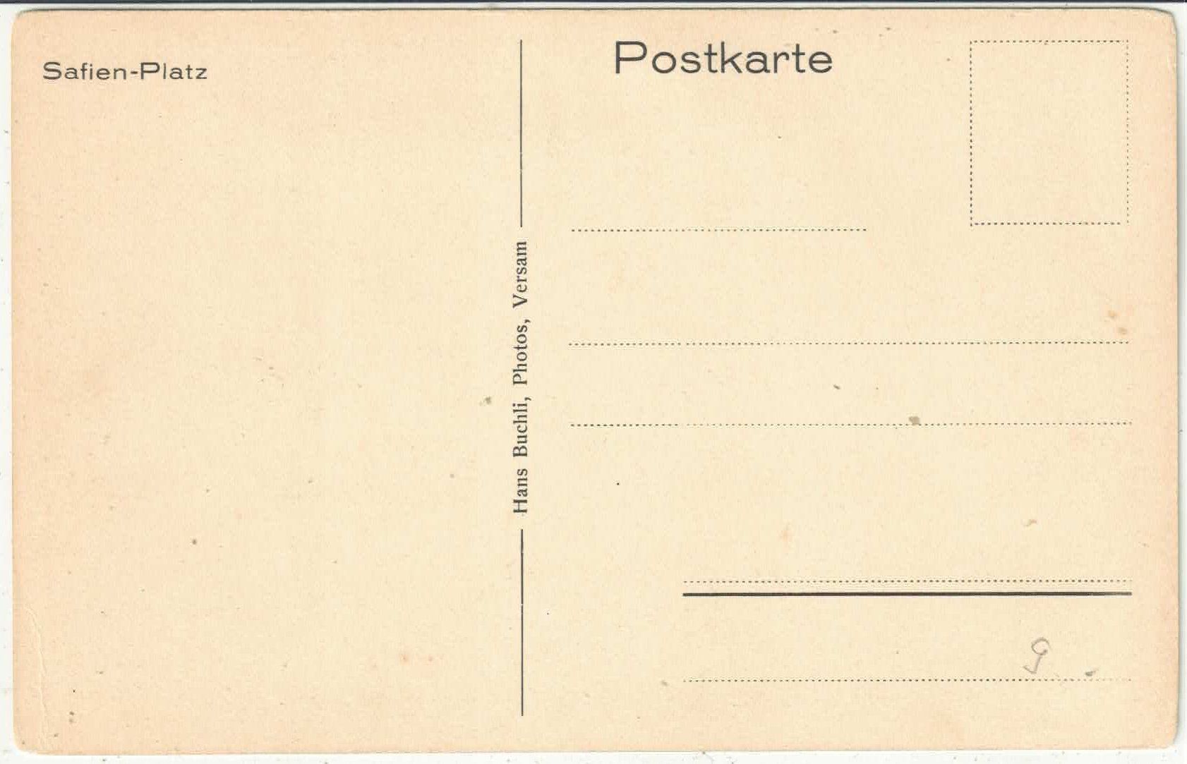 Cartes postales: Safien-Platz – D'occasion à Ettingen par Kartenplanet 1