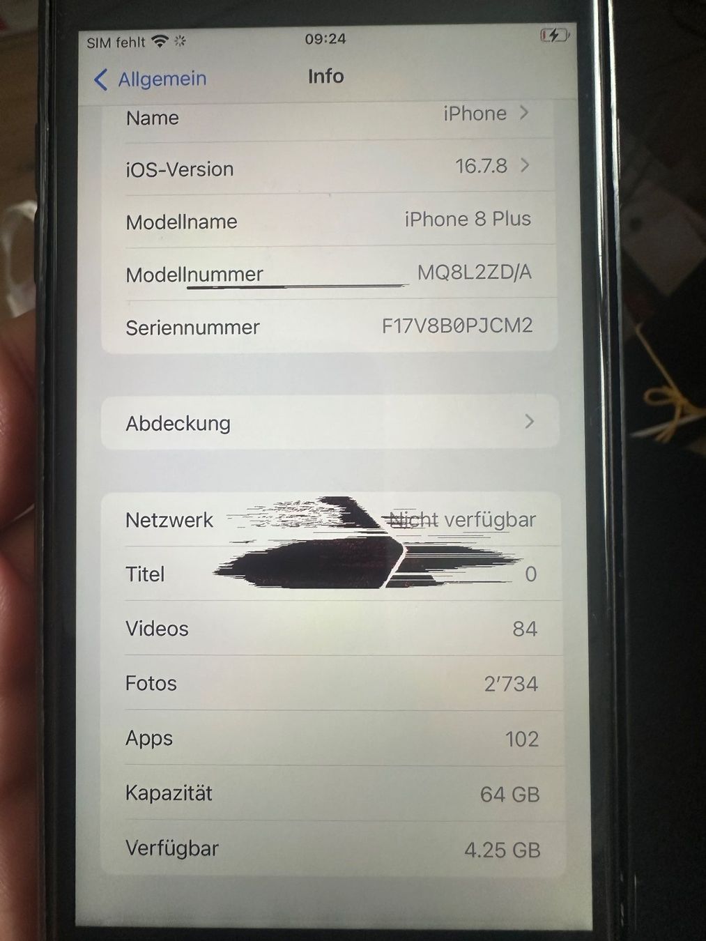 Apple Telefoni cellulari / Smartphones: iPhone 8 Plus 64GB, 98% Batterie – Usato da Speicherschwendi venduto da Supersport