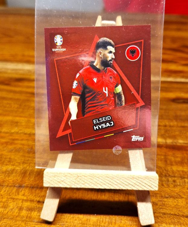 Topps EURO 2024 SP Sticker ALB Elseid Hysaj (Neu (gemäss Beschreibung ...