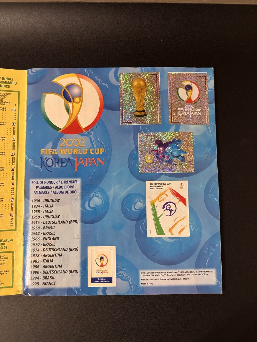 Panini Alben: Panini Heft World Cup 2002  – Gebraucht aus Hauptwil von rap_5lh5 2