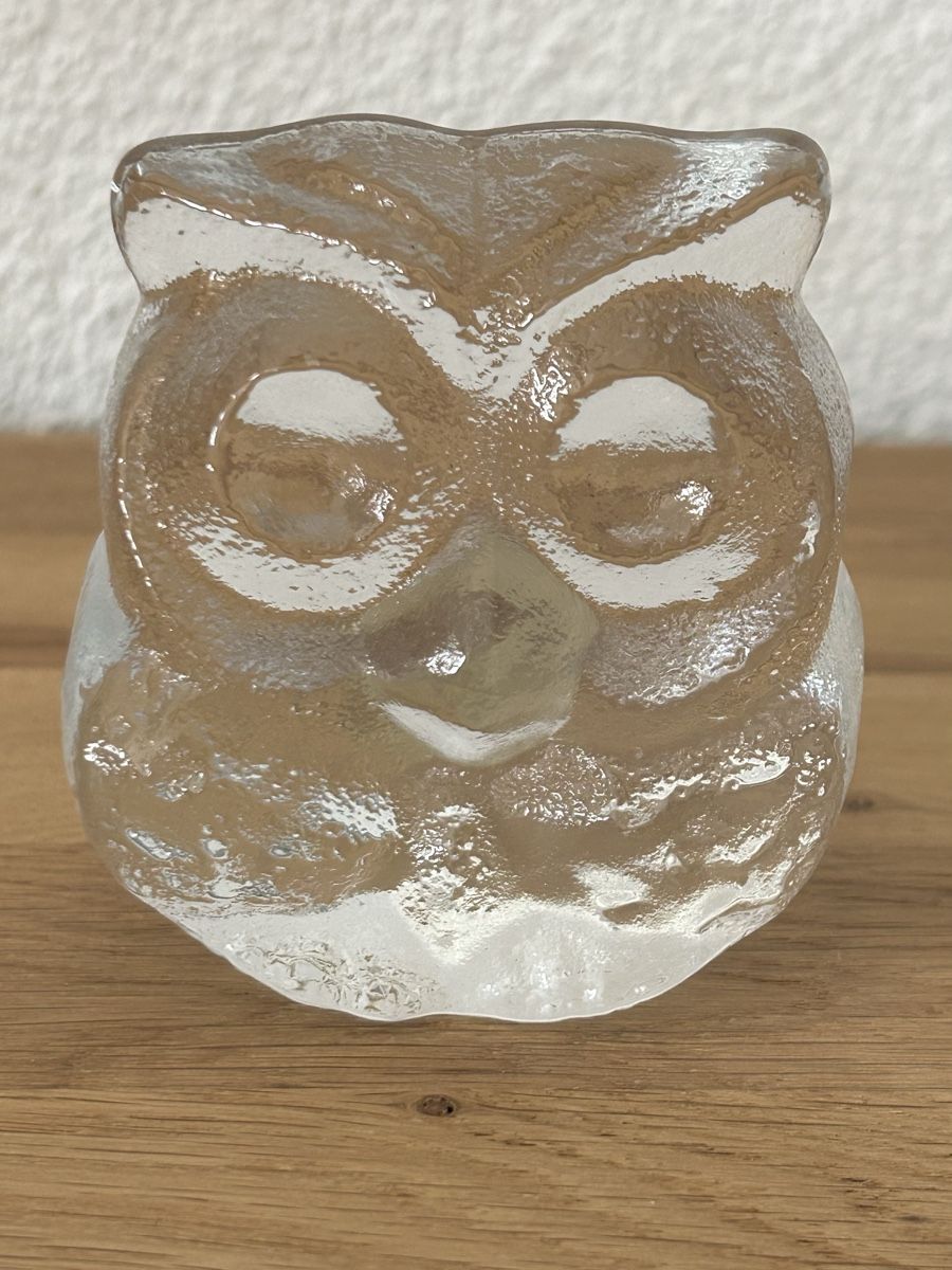 Statuette: Riedel Kristall Eule Glasfigur Briefbeschwerer – Usato da Wettingen venduto da Mmccl 7