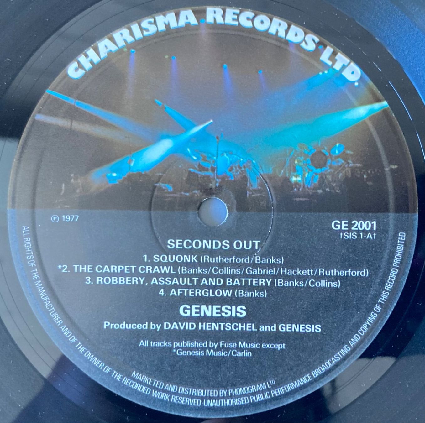 Dischi in vinile: GENESIS - SECONDS OUT – Usato da Poliez-Pittet venduto da Newtown-Records 5