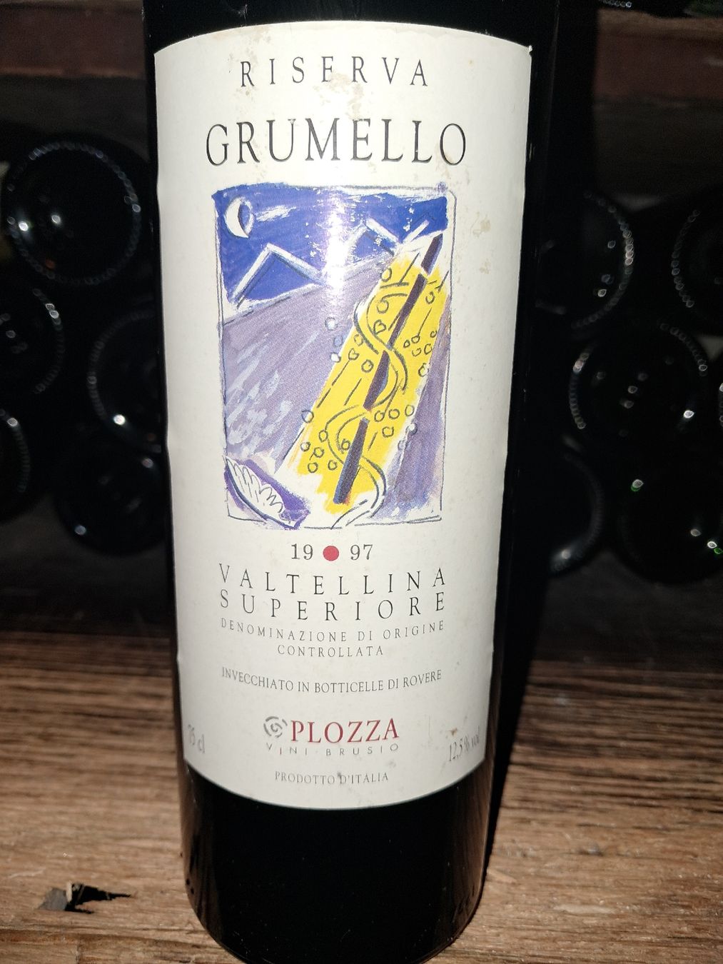 Vino: Plozza Grumello Riserva Valtellina Superiore 1997 – Nuovo e nell'imballaggio originale da Le locle venduto da juliensaran 1