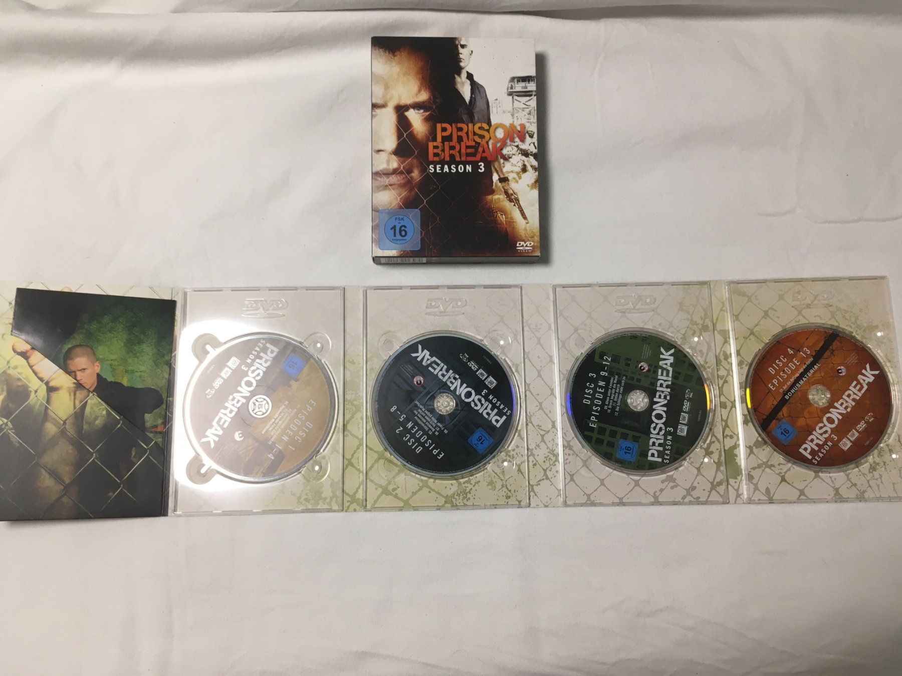 Tous les DVDs: Prison Break Staffeln 1-4 – D'occasion à Marbach LU par Hoheduene 5