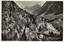 GOTTHARDBAHN bei Wassen