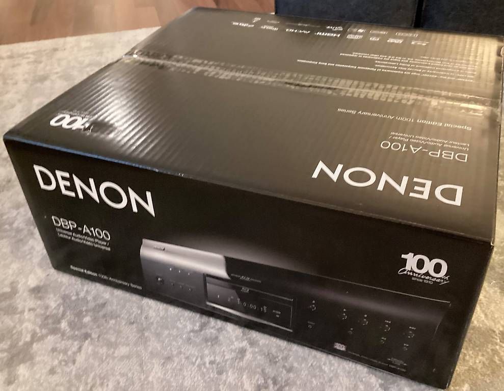 Denon Multimediaplayer & Streamer: Denon DBP-A100 Blue-Ray Player Schwarz Fabrikneu – Neu und originalverpackt aus bottighofen von mar_j5gb 2