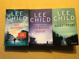 8 Taschenbücher von Lee CHILD zur Wahl aus 23 Stück
