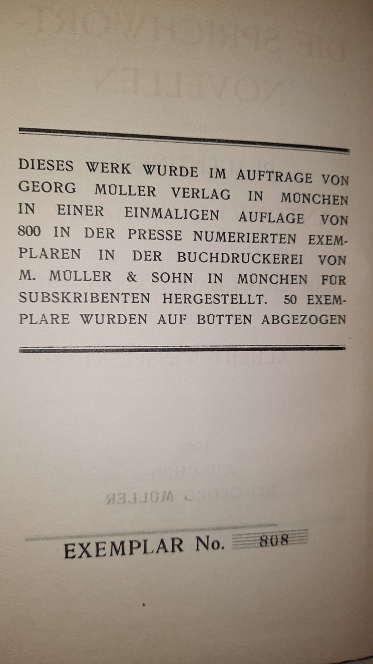 Bücher: DIE SPRICHWORT-NOVELLEN  DES PLACENTINERS ANTONIO  CORNAZANO – Gebraucht aus zürich von gabab 4